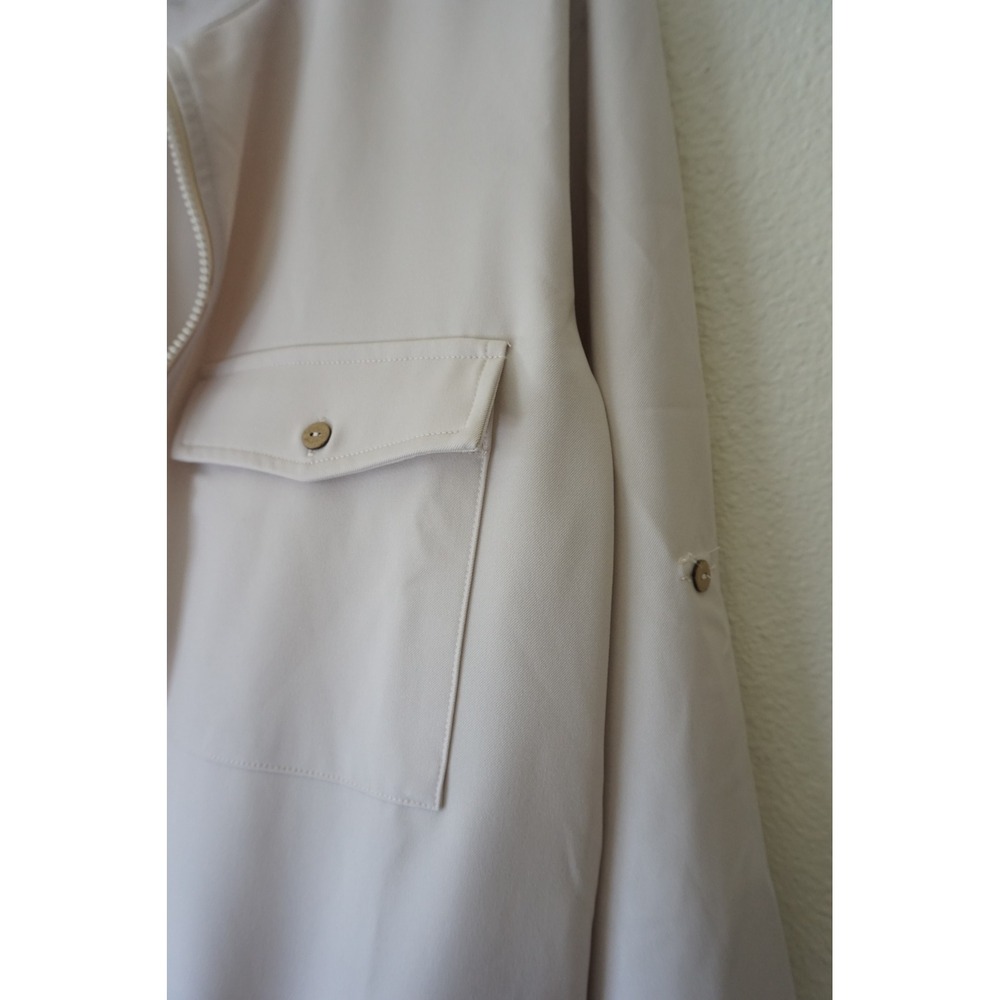 Halara Utility Jacket Minimalist Safari Gorpcore Beige Small NWT - Picture 4 of 7